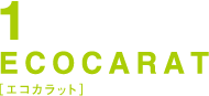 1�@ECOCARAT �m�G�R�J���b�g�n